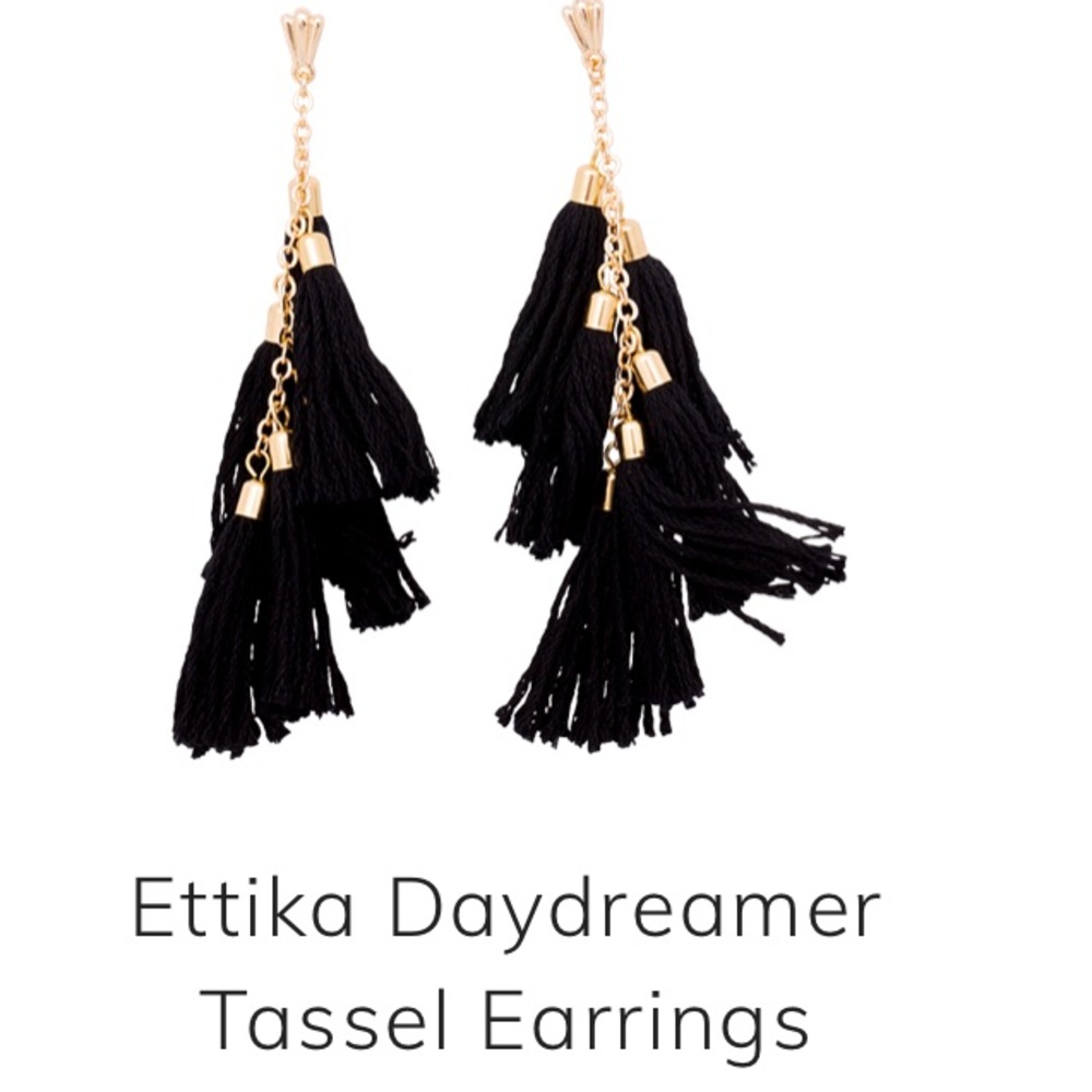 ✨Buy 1 get 1 free!!✨ Ettika Daydreamer tassel earrings